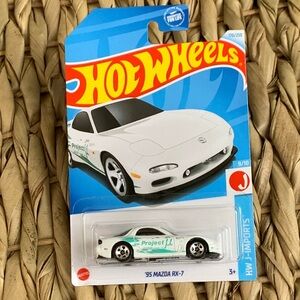 1995 Mazda RX-7 Hot Wheels 1990s 90s Sports RX7 Car J Imports Hotwheels New 2024